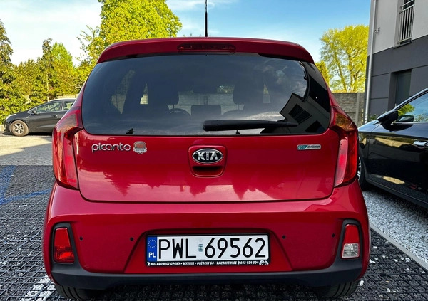 Kia Picanto cena 37000 przebieg: 46000, rok produkcji 2015 z Łask małe 67